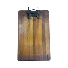 Vintage ACORN / A.C. McC & Co Chicago Wood Arch Clipboard Invoice Holder