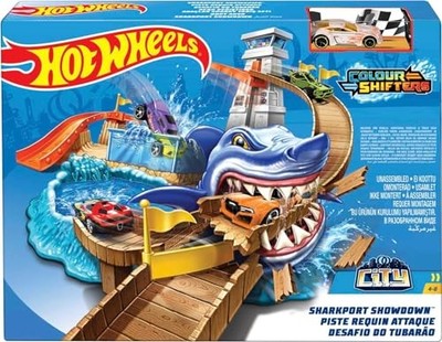 Hot Wheels Color Shifters Shark Spielset mit Auto - Amazon Japan Exclusive BGK04