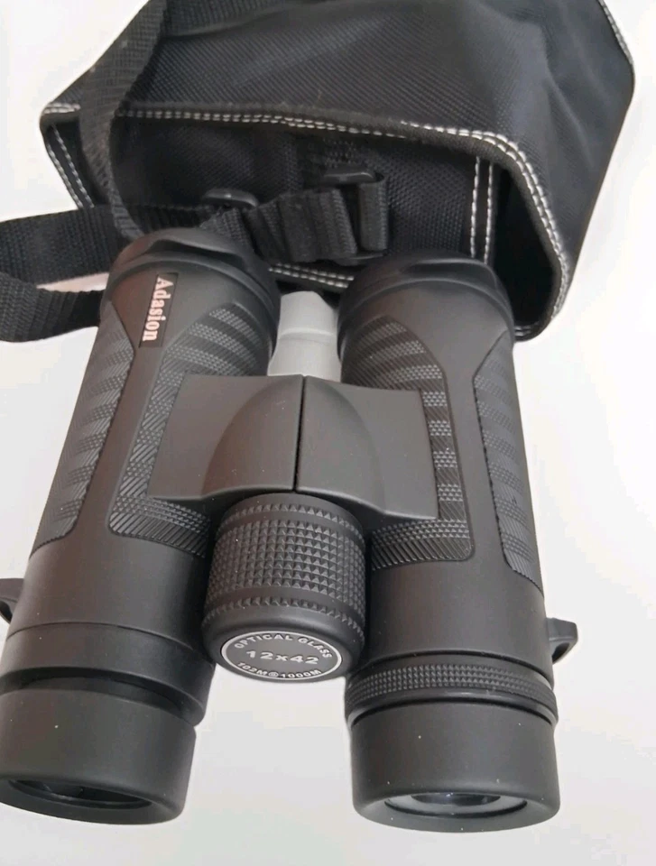 Adasion 12 X 42 Presicion Binoculars - 102M @ 1000M - Phone Adapt, Caps & Case - Image 2 of 4