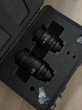 Sigma 18-35mm and 50-100mm Lenses with Case (PL, Feet)