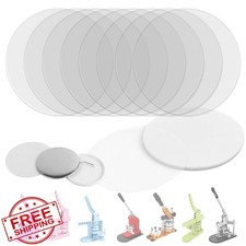 Badge Film, 200pc 58mm/2.25" Round Button Maker Supplies, Holographic Set