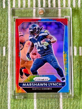 2015 Panini Prizm NFL Marshawn Lynch Tie-Dye Refractor /25 SSP Seahawks RARE📈🔥
