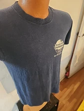 vintage t-shirt friends environment blue 80's screen stars med June 14 1986