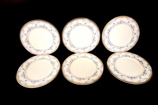 Royal Doulton Vintage Minton Avonlea Fine Bone China Tea Plates x 6 Preloved