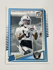 2025 Donruss Football #349 - Dont’e Thornton Jr. RC - Las Vegas Raiders