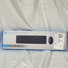 New HP Wired Desktop 320MK Mouse and Keyboard L94484-001
