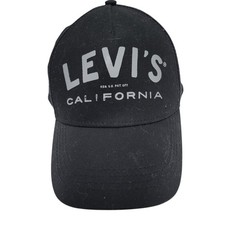 Levi  s Baseball Hat Cap Black One Size Logo Excellent Condition
