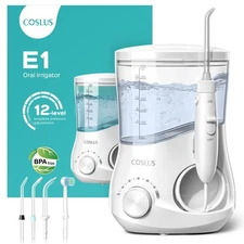 COSLUS Electric Water Flosser for Teeth Professional Dental Pick for Orthodon...