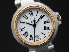 Orologio da uomo vintage N come nuovo Dunhil Millennium bicolore data...