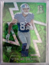 STERLING SHEPARD 2016 Panini Spectra Prizm Neon Green 01/25 RC Rookie Card PWE. rookie card picture