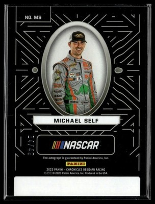 2023 Panini Chronicles - Obsidian Signatures Michael Self #66