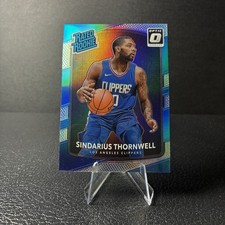 2017-18 Panini Donruss Optic - Rated Rookie Sindarius Thornwell #194 Holo Prizm