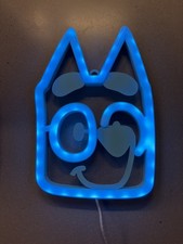 Bluey the Dog LED nightlight, neon lamp, kids child  s room decor toy