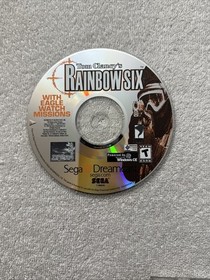 Tom Clancy's Rainbow Six (Sega Dreamcast, 2000) No Manual Tested Working