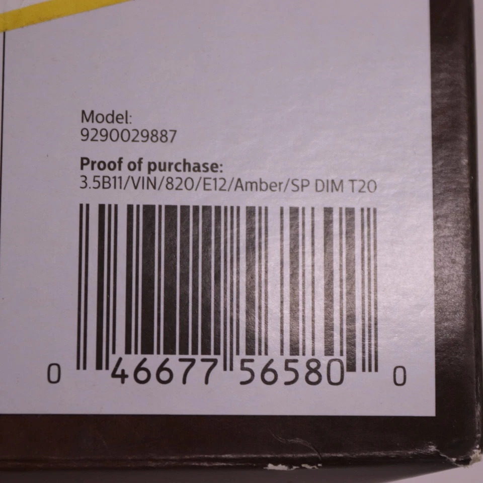(2-Pk) Philips Decorative Chandelier Antique Filament LED Light Bulb - Image 3 of 4