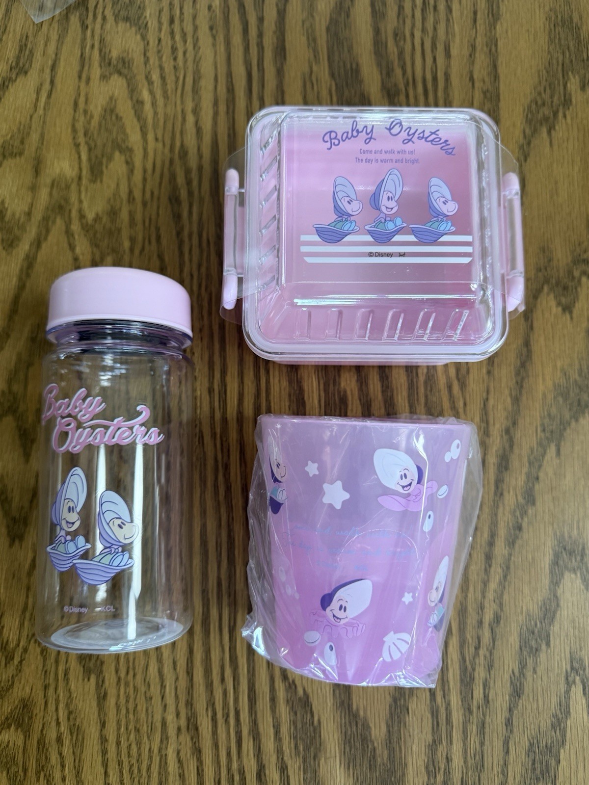 Japan Daiso Seria Baby Oysters Alice In Wonderland Disney 33 Piece Lot NWT