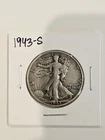1943-S Walking Liberty Half Dollar, 90% Silver