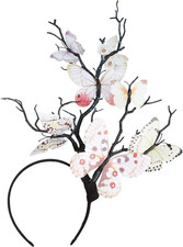 Butterfly Headband Fascinator Hat - Monarch Butterfly Headband Crown Tea Party H