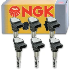 6 pc NGK 48843 U5003 Ignition Coils for UF411T UF411 UF-411 IGC1004 IC531 gi