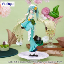 Hatsune Miku Exceed Creative Sweet Sweets Matcha Parfait mint ver. figure FuRyu