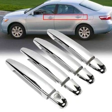 4pcs Chrome Car Door Handle Cover Trim For Toyota Camry 2007 2008 2009 2010 2011