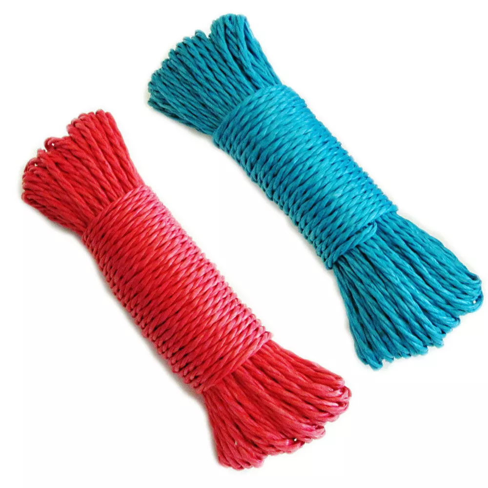 100ft Multiuse Braided Clothesline Household Outdoor Dry Laundry Rope String  USA