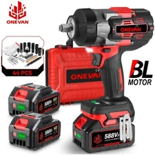 2800NM 1/2" Brushless Cordless Impact Wrench Impact Gun Fit For Makita Battery