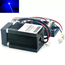 445nm 450nm 50mw Blue Laser Dot Module w/TTL Fan Long-Time Working 12V
