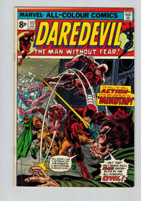Daredevil (1964) # 117 UK Price (5.0-VGF) (402280) 1975