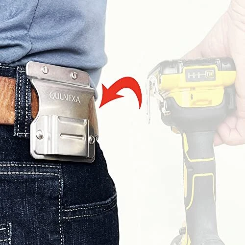 Tape Measure Holder, Tape Measure Holster Clip on Tool Belt, Clip