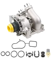 Aluminum Water Pump For A4 A3 TT VW Tiguan Jetta Golf GTI Eos Beetle CC 2.0T TSI