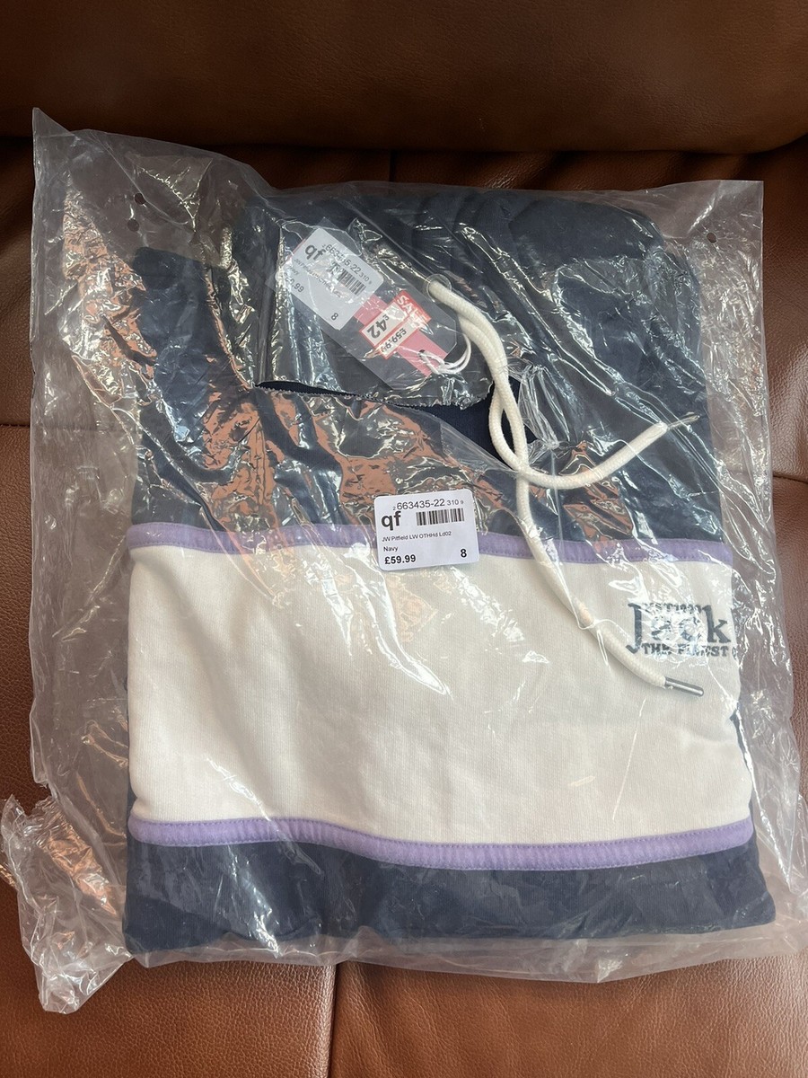 JACK WILLS Capton Colour Block Half Zip Hoodie (4)