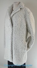 Kenzo Paris Pelliccia Di Agnello Wool Mix Lamb Fur Coat Jacket 36 6 S M New Vtg