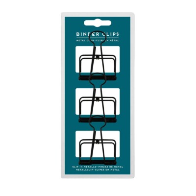 METALLKLAMMERN 3ER SET - BINDER CLIPS VON LEGAMI NEU
