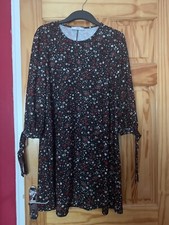 Mango Floral Dress Size M