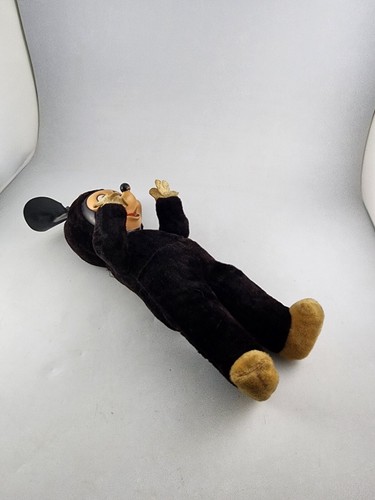 Vintage Gund Rubber Face Mickey Mouse Disney Plush Felt Hands Rubber Face Ears - Picture 4 of 20