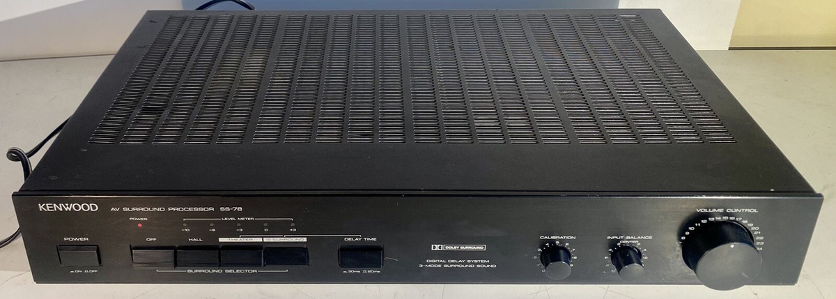 Kenwood SS-78 A/V Surround Processor | Dolby Surround