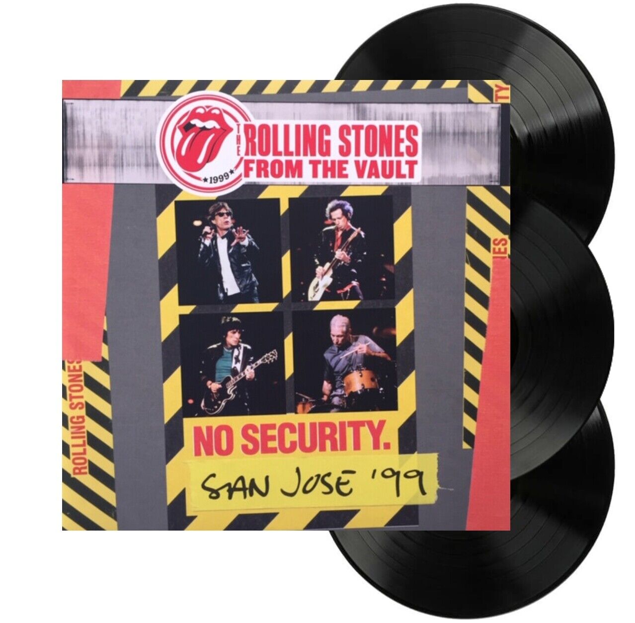 The Rolling Stones: No Security. San Jose '99 Triple LP Vinyl New Sealed