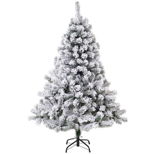 Albero Di Natale 400 Cm.Homcom Albero Di Natale 140 Cm Artificiale Con Effetto Neve Con 400 Punte Ebay