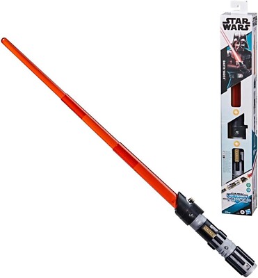 STAR WARS DARTH VADER LICHTSCHWERT VERLÄNGERUNG ELEKTRONISCHER LICHTER & SOUND NEU