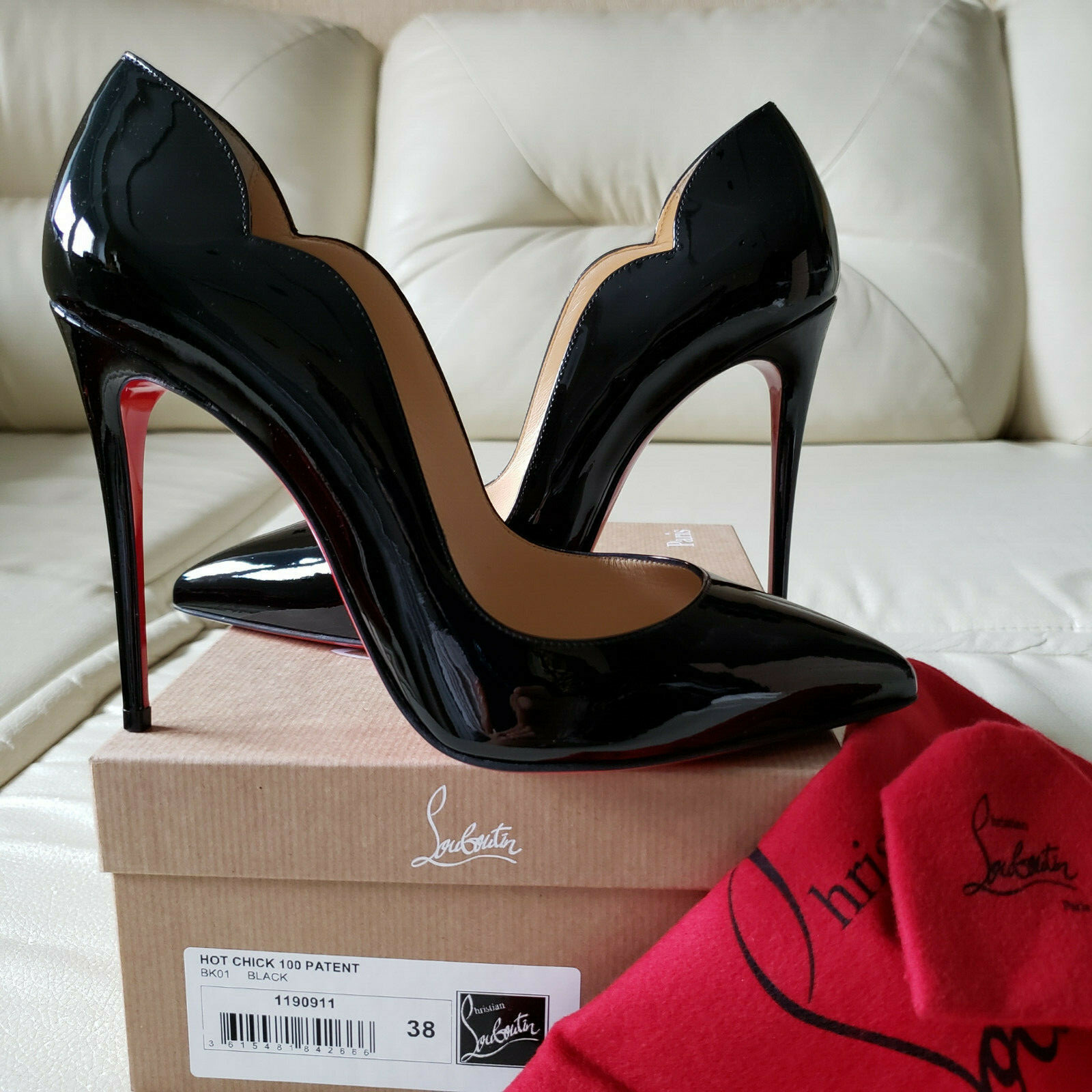 christian louboutin hot chick 100
