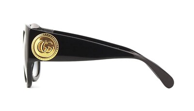 Gucci GG1407S Black/Grey Shaded (001) Sunglasses | eBay display picture 1