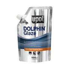 U-POL UP0714 Dolphin Glaze 440ml Bag Self Leveling Premium Glaze Putty UPOL