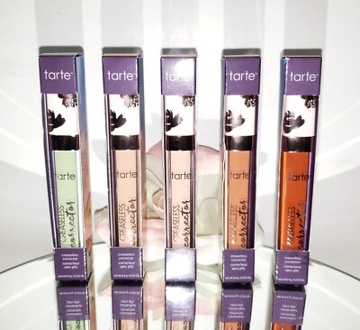 Tarte Creaseless Corrector Color Correcting Concealer 0.225oz YOU CHOOSE