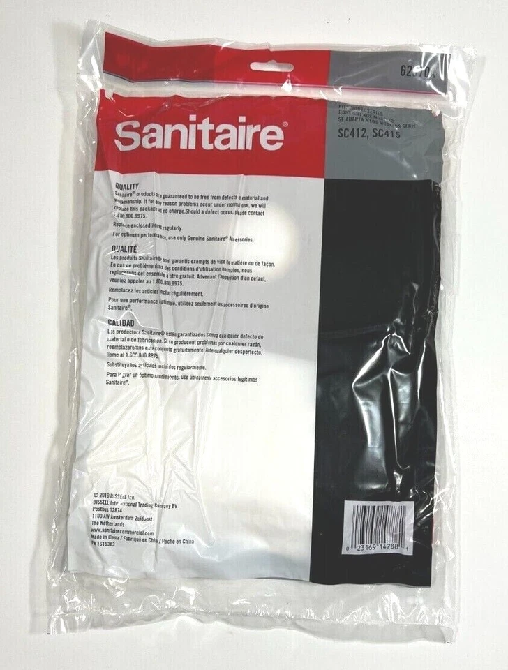 Eureka 62370A-10 Sanitaire SC412A Back Pack Vacuum Bags 1 case of (50) Bags - Image 3 of 4
