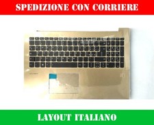 TASTIERA PER LENOVO IDEAPAD 330-15 330-15IKB 330-15ISK PALMREST TOPCASE ORO