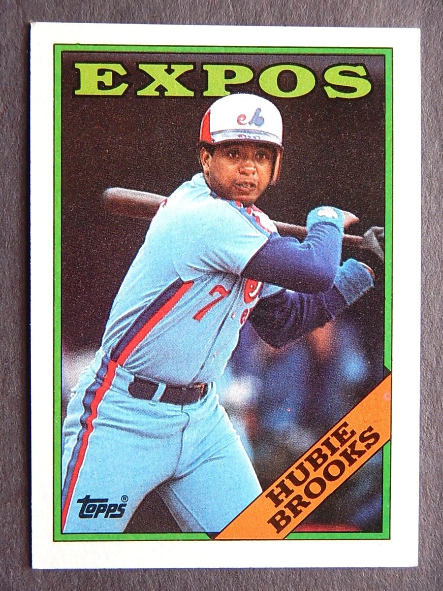Hubie Brooks #50 Topps 1988 Baseball Card (Montreal Expos) | eBay