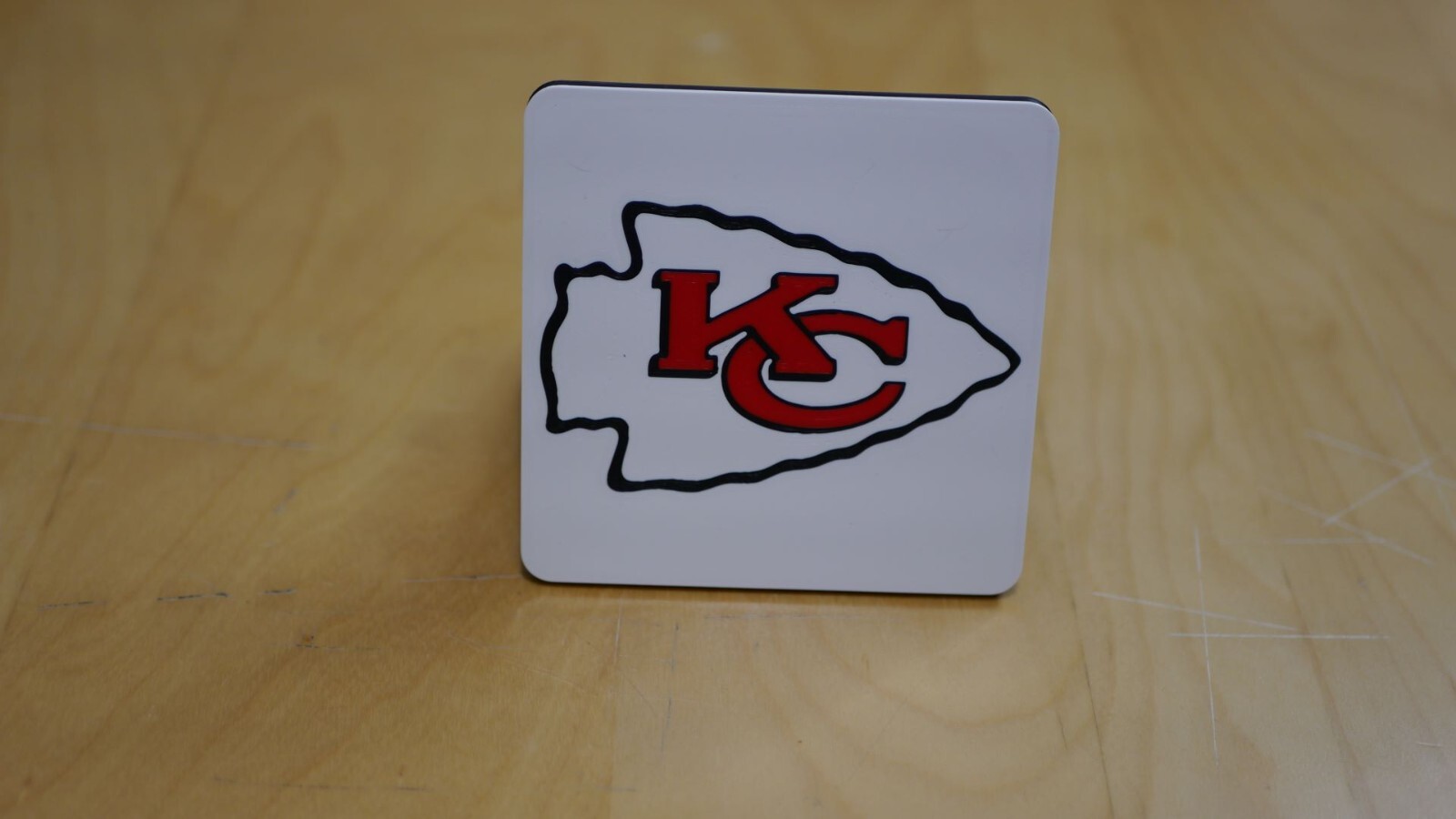 Trailer Hitch Cover fits a 2 inch hitch Kansas City Chiefs eBay