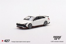 MINI GT 1:64  Elantra N Ceramic White LHD Model Car in box