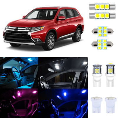 LED Interior Light Bulbs For Mitsubishi Pajero Outlander Eclipse Lancer L200 ASX